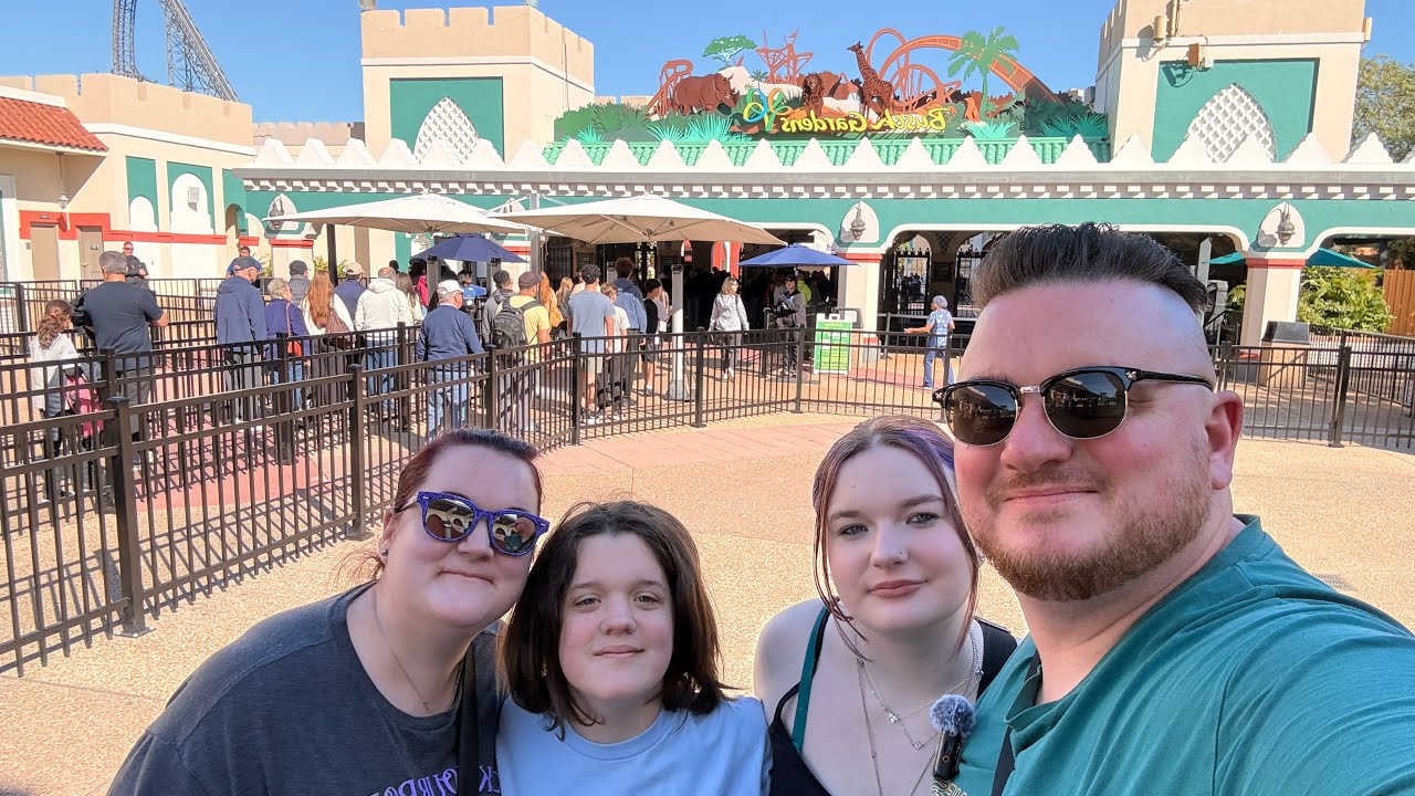 Busch Gardens Tampa Vlog 🎢 | When Ride Breakdowns Kill the Day
