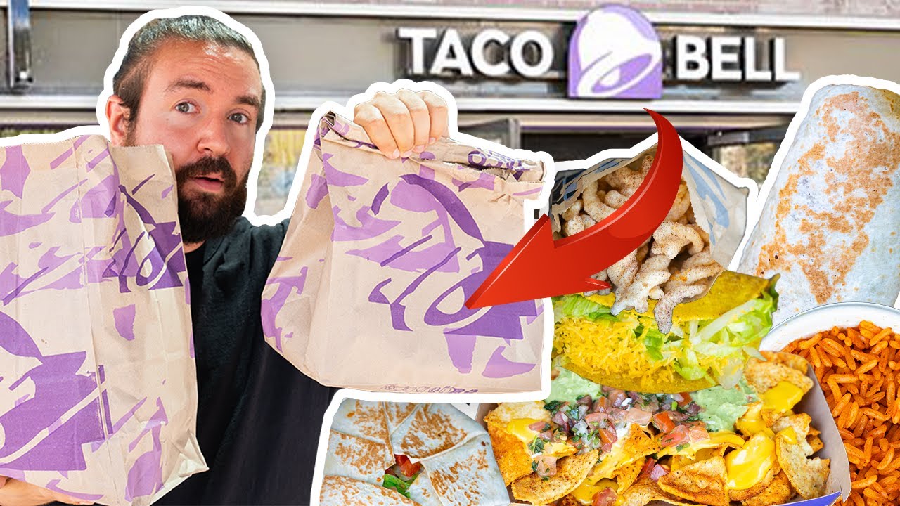Wir BESTELLEN uns ALLES BEI TACO BELL