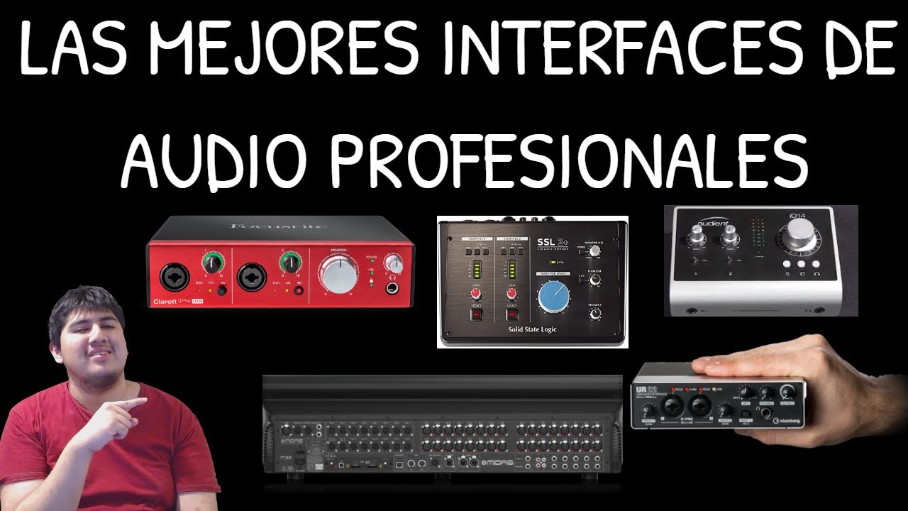 LAS MEJORES INTERFACES DE AUDIO PROFESIONALES 2021