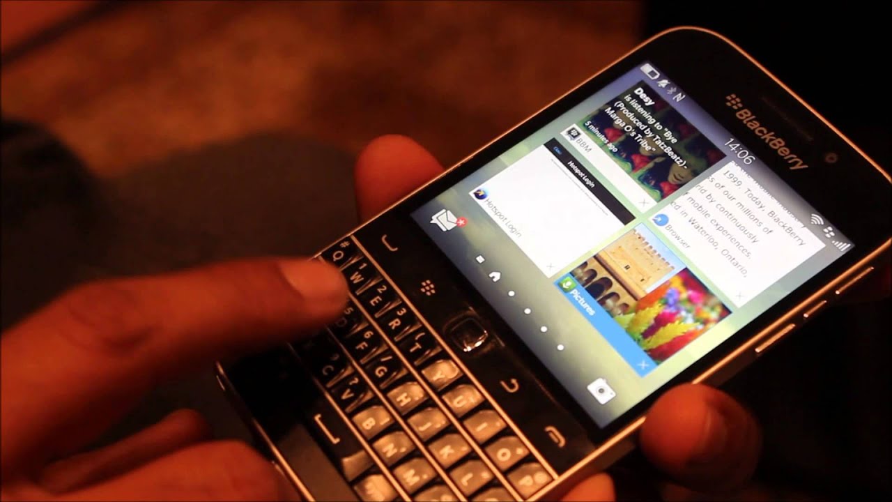 BlackBerry Classic Hands On
