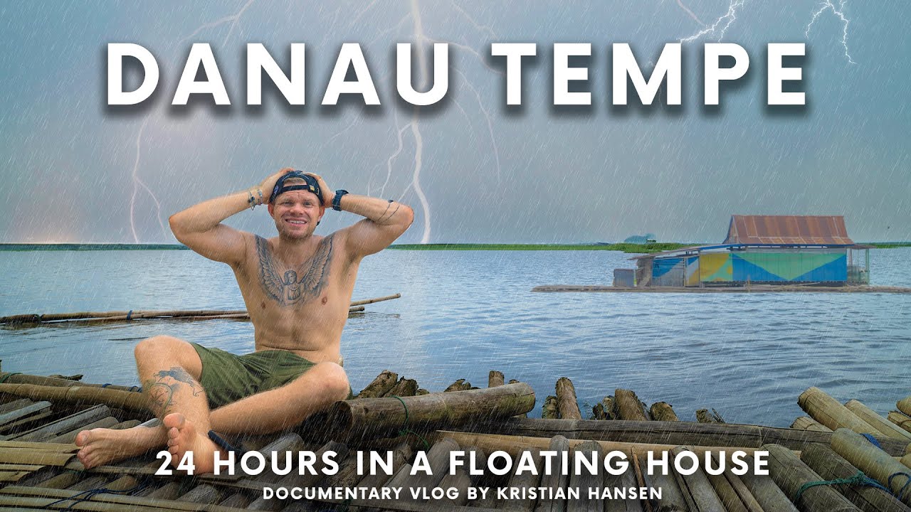 Lake Tempe - 24 Hours Alone in Floating House (Sulawesi, Indonesia)