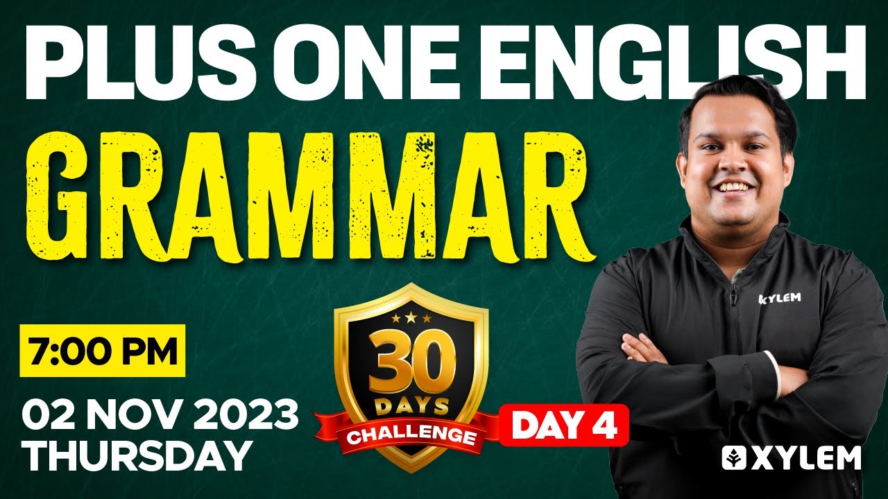 Plus One - English - Grammar | Xylem Plus One