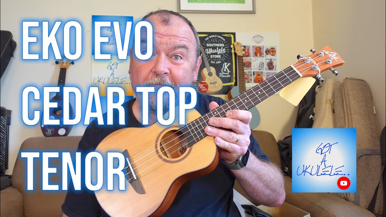 Got A Ukulele Reviews - Eko Evo Cedar Top Tenor