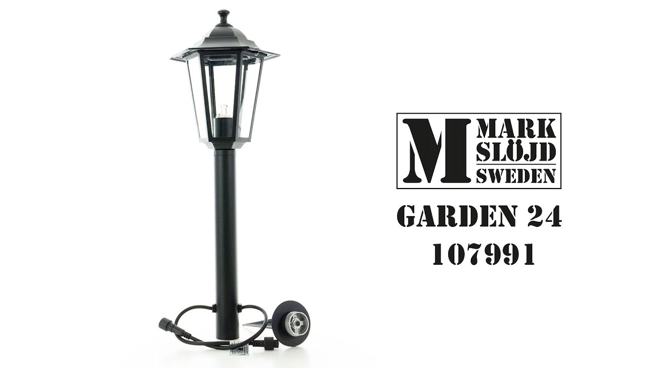Lampa zewnętrzna wbijana GARDEN 24 Markslojd, nowoczesny system oświetlenia ogrodowego OFICJALNY. 🌳🌻