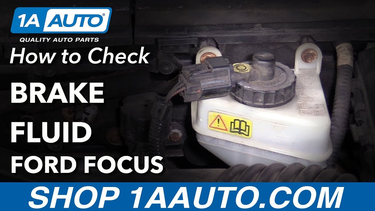 How to Check Brake Fluid 00-04 Ford Focus