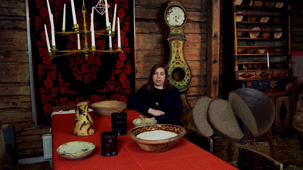 Amanuens Jeanette Edfelt ber&auml;ttar om jultraditioner