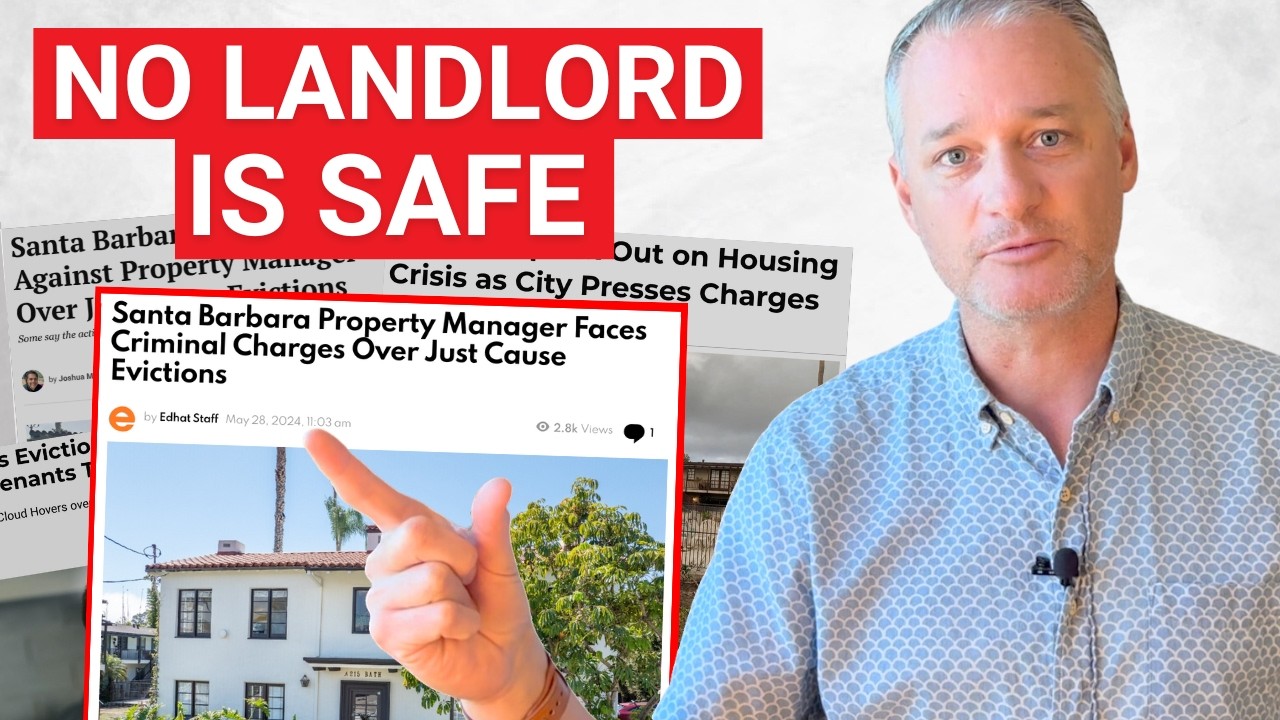 California Landlord Faces CRIMINAL CHARGES (And So Can You)