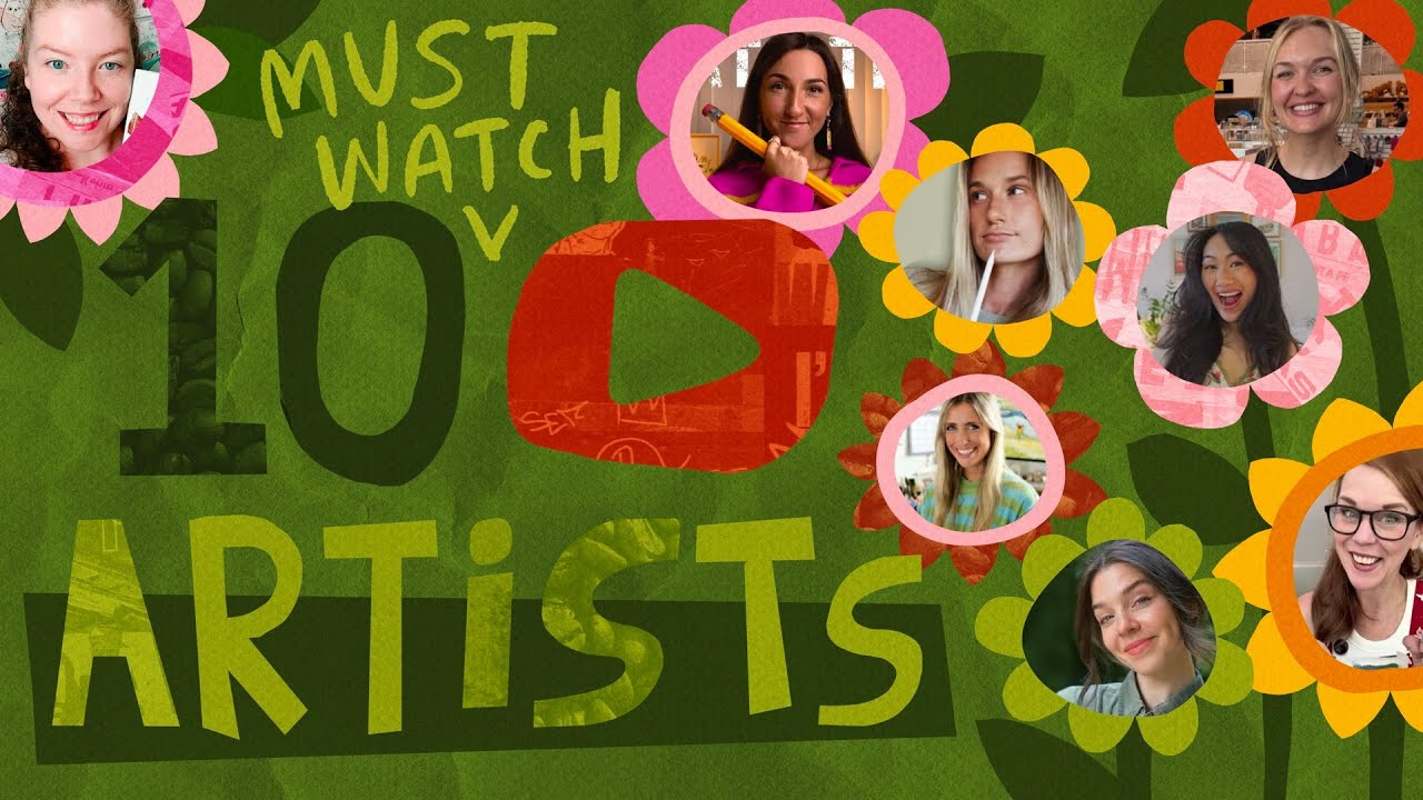 10 Art YouTubers you NEED to know about! Part 1
