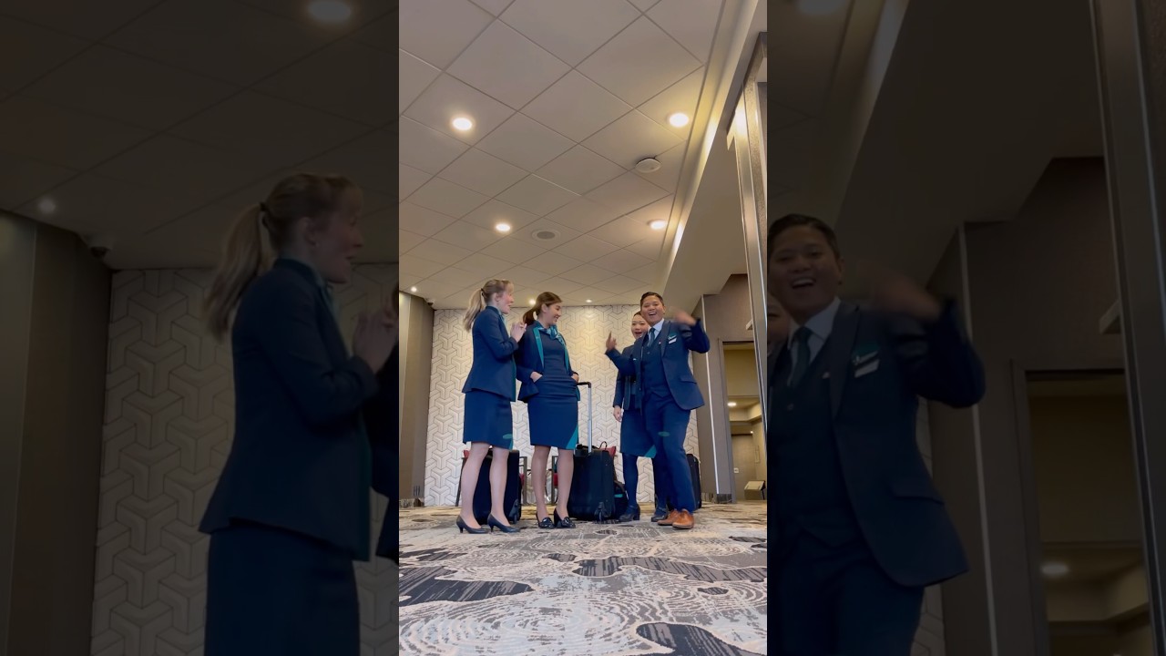 Day In The Life Canadian Flight Attendant, Cabin Crew Lifestyle 