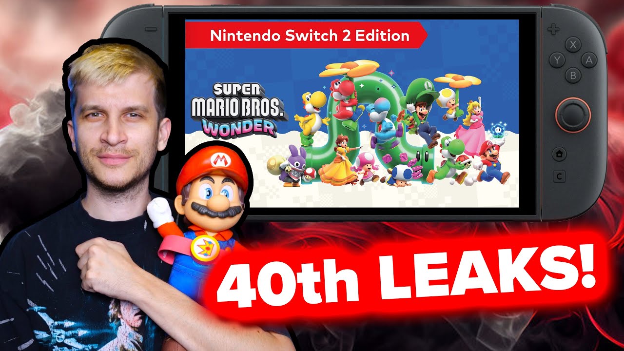 Mario Wonder Switch 2 Edition?! Latest 40th Anniversary Leaks Explained