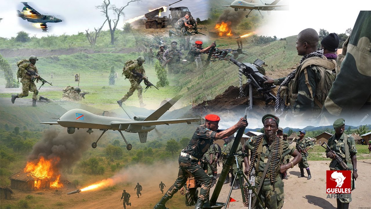 Guerre du M23: Des nouvelles bombardemnts des FARDC aux positions du M23 à BULEUSA, BWITO, MINEMBWE
