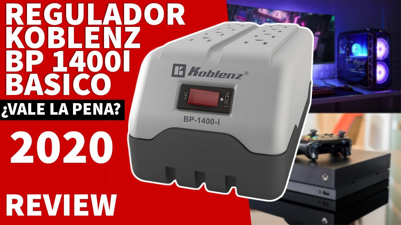 ✅El mejor regulador de voltaje 2020 | Koblenz bp1400i [Review]