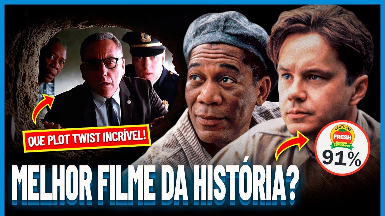 Um Sonho de Liberdade é MESMO o MELHOR Filme da HISTÓRIA? | Filmes TOP #13