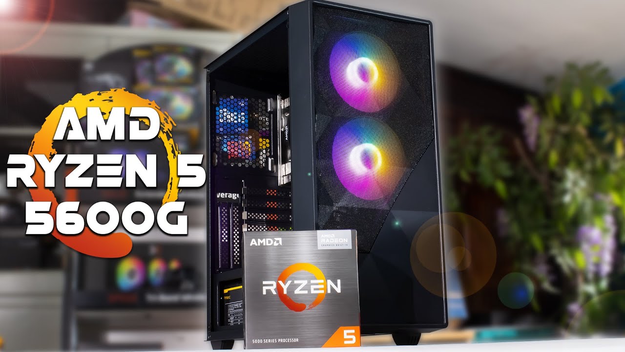 Configuration Ryzen 5 5600g - تجميعة ألعاب رخيصة قابلة للتطوير