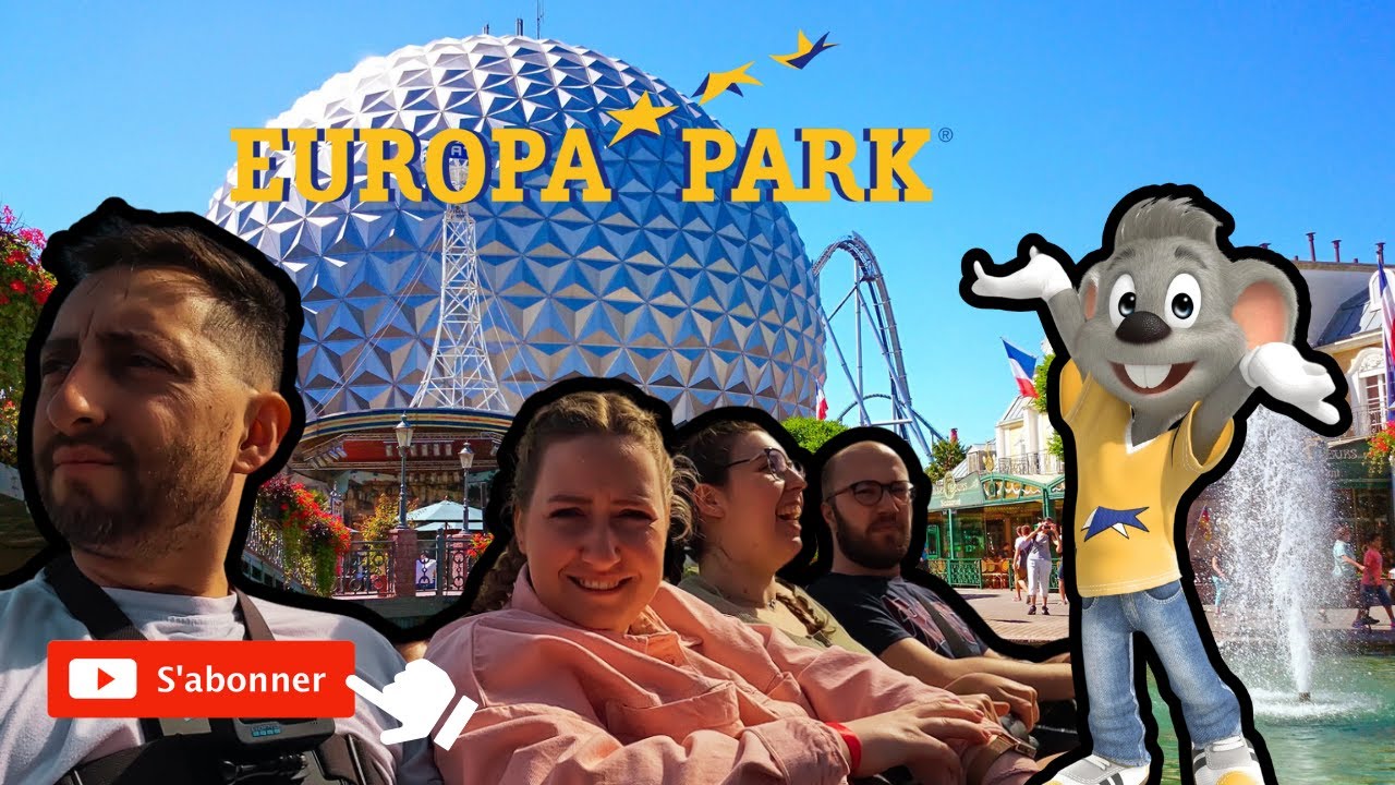 UNE JOURNÉE DANS LE MEILLEUR PARC D'EUROPE ! EUROPA PARK