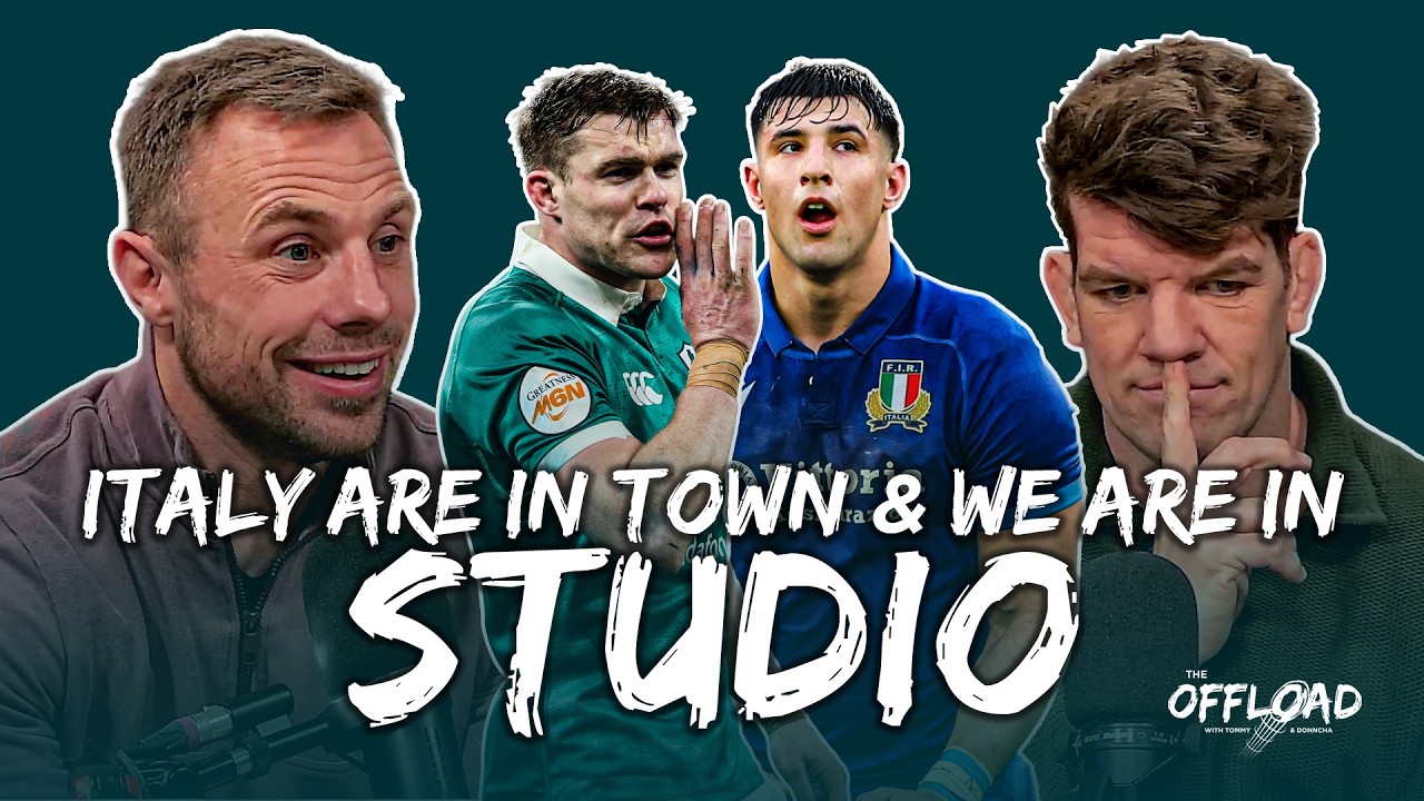 We’re live in studio, Italy are in town & more | The Offload EP71