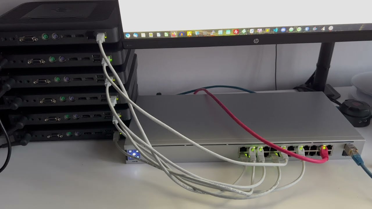 Ubiquiti switch 24porty iperf USW-24-POE