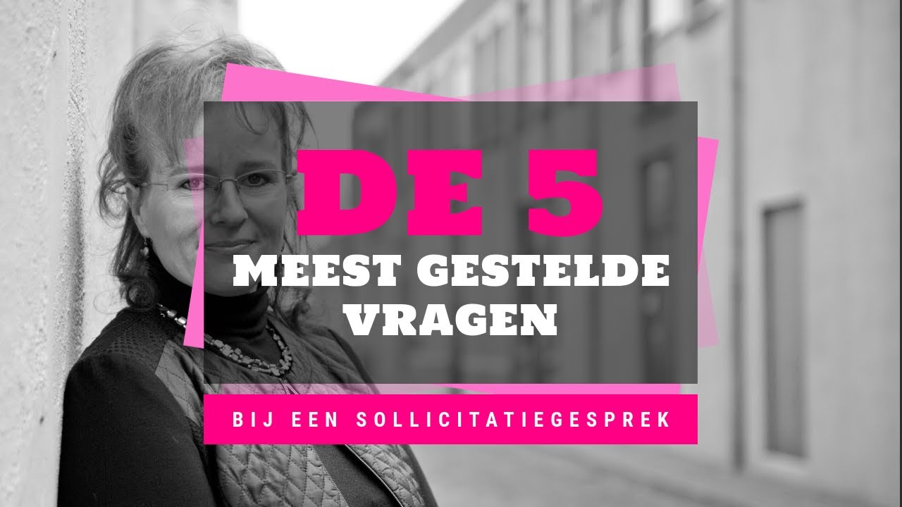 De 5 meest gestelde vragen bij een sollicitatiegesprek. #solliciteren #sollicitatiegesprek