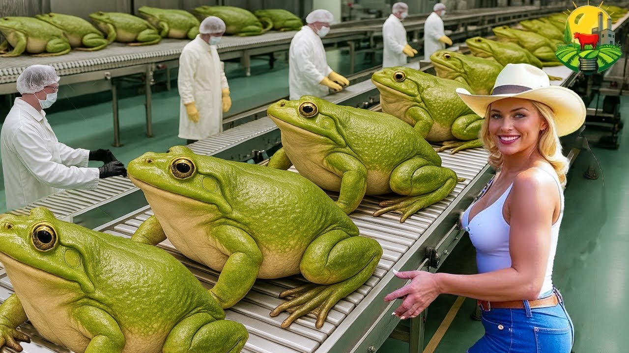 C&Oacute;MO se PRODUCEN M&Aacute;S de 2 MILLONES de TONELADAS de CARNE de RANA 🐸|  El NEGOCIO SECRETO de CHINA