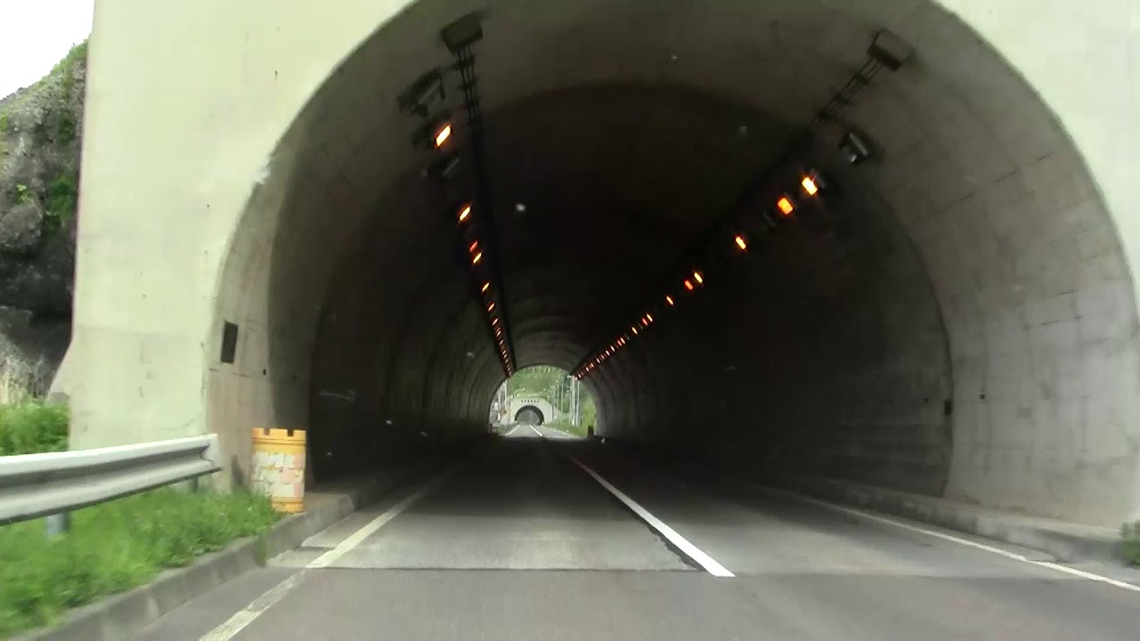 【4倍速】国道229号 江差町～せたな町～寿都町～岩内町