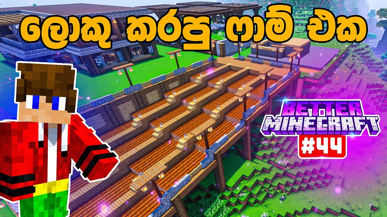 Transforming My Farm in Better Minecraft Gameplay! #44