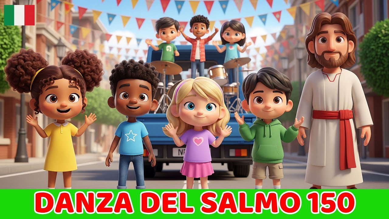 Danza del Salmo 150 per Bambini | Musica Cristiana per Bambini Allegra