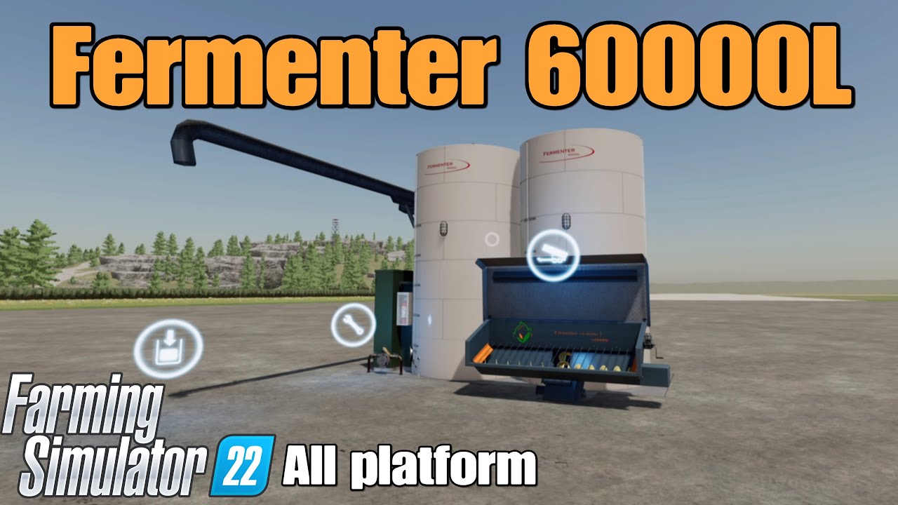 Fermenter 60000L  / FS22 mod for all platforms