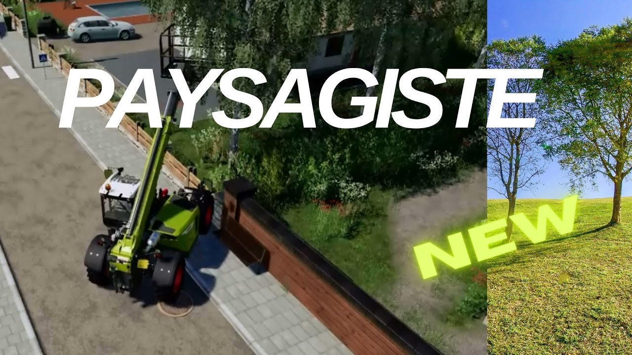 FARMING SIMULATOR 19 / paysagiste/PS4
