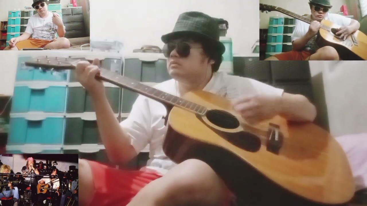 Knockin' On Heaven's Door - Guns N' Roses (Guitar & Egg Shaker Cover)