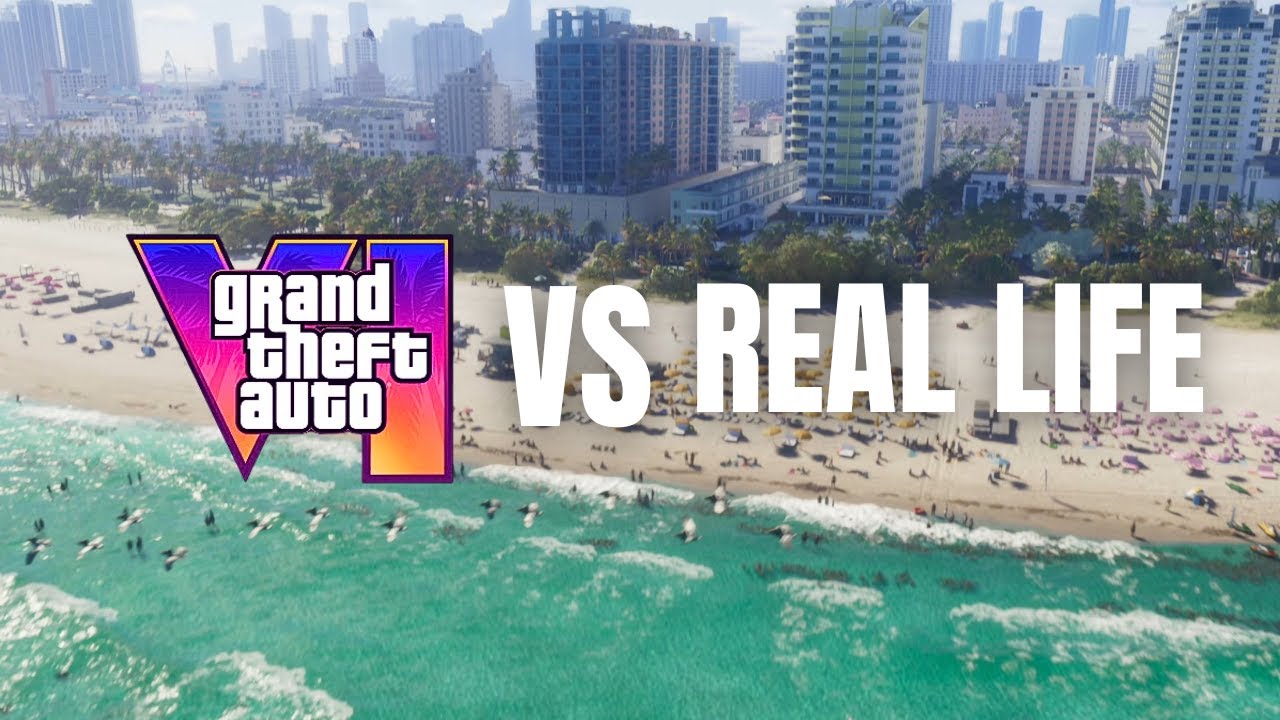 GTA 6 VS Real Life Comparison