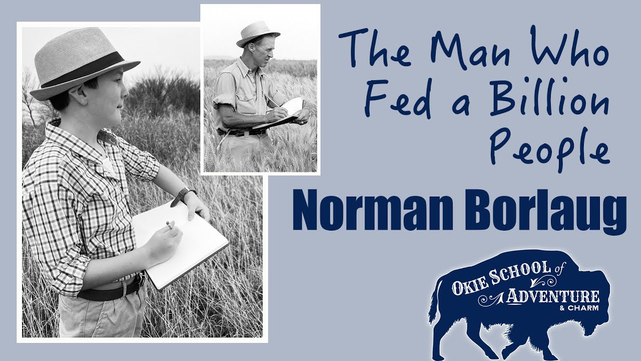 Living Wax Museum Project: Norman Borlaug - the Man Who Saved a Billion People
