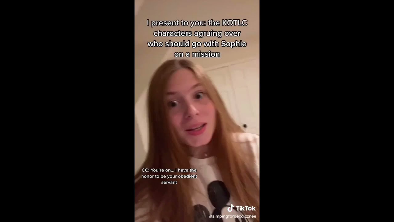 Kotlc tiktoks that Sophie tripped over