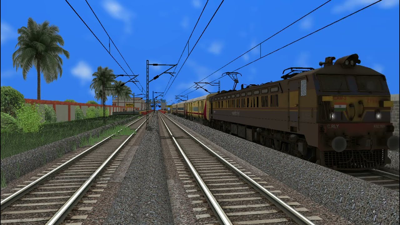 16722 MADURAI COIMBATORE INTERCITY EXPRESS JOURNEY IN MSTS PART-2 @SouthIndianMstsGamer #passenger