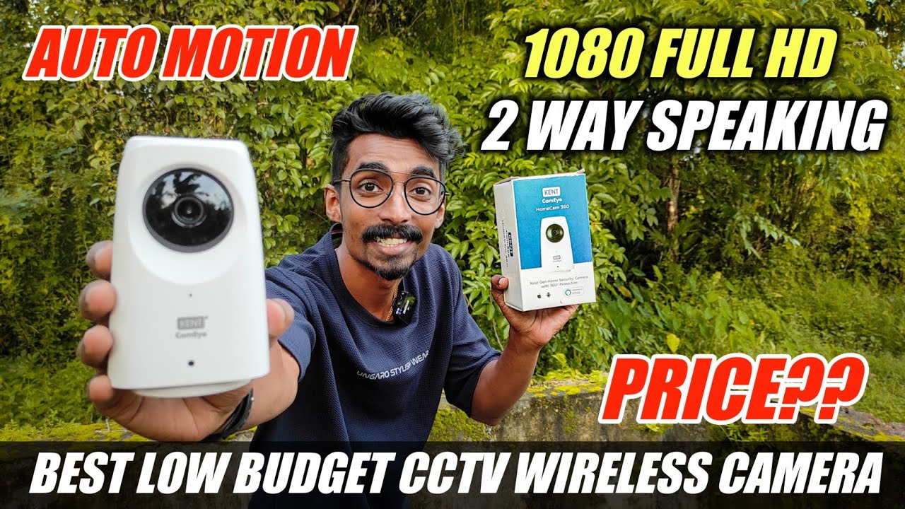 Best wireless Wifi CCTV Camera for home shop and small office 2022 | Unboxing and Review