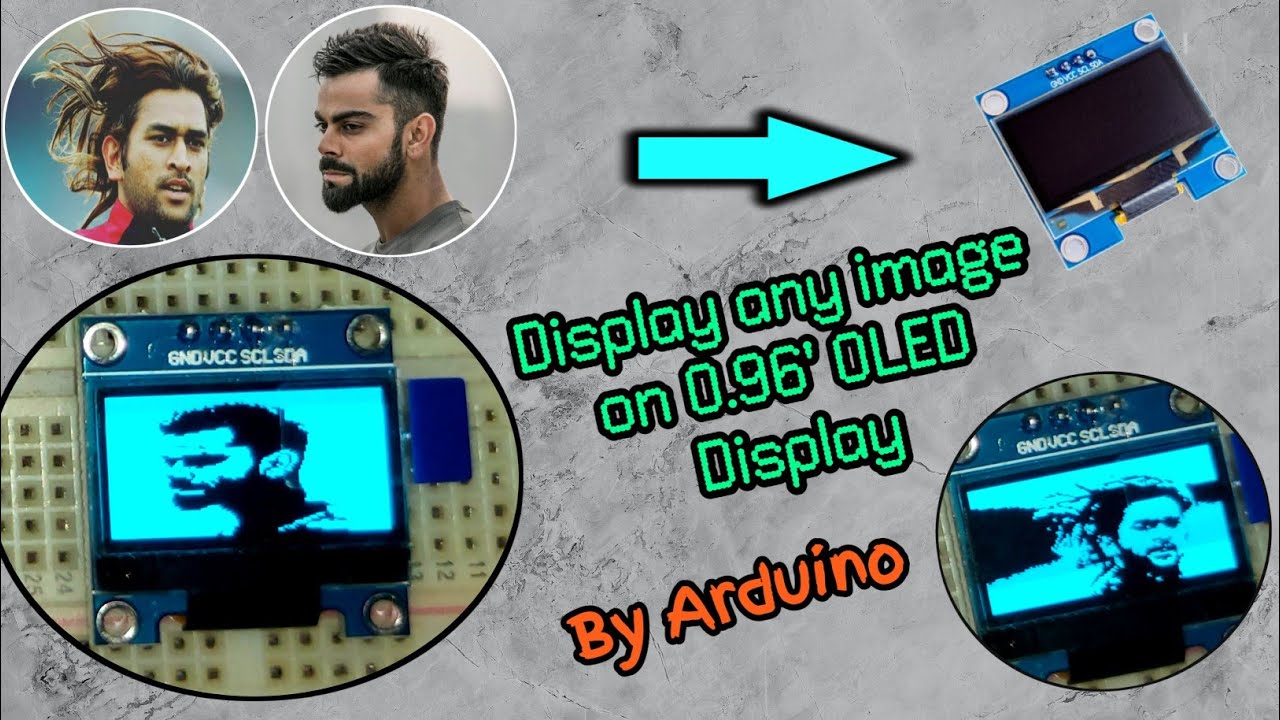 How to Display Images on OLED Display | Arduino Uno | 0.96' OLED 128*64