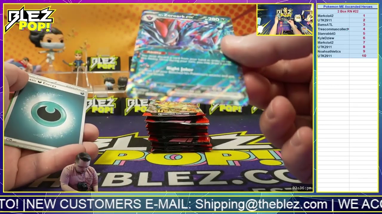 Pokemon Mega Evolution Ascended Heroes 2 ETB Break Random Number #22