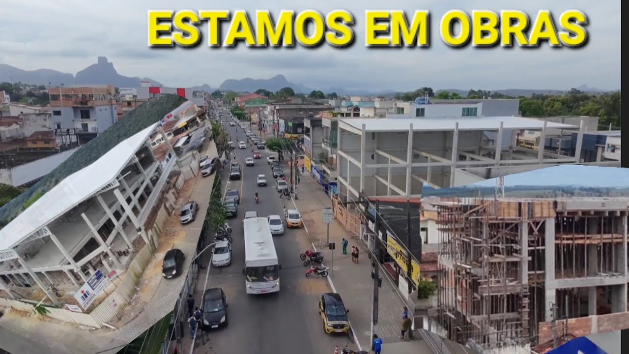 Obras que se destacam em Itamaraju Bahia. 