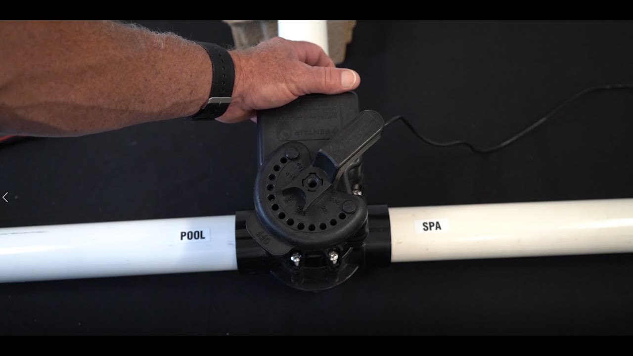 How to cam a Pentair valve actuator