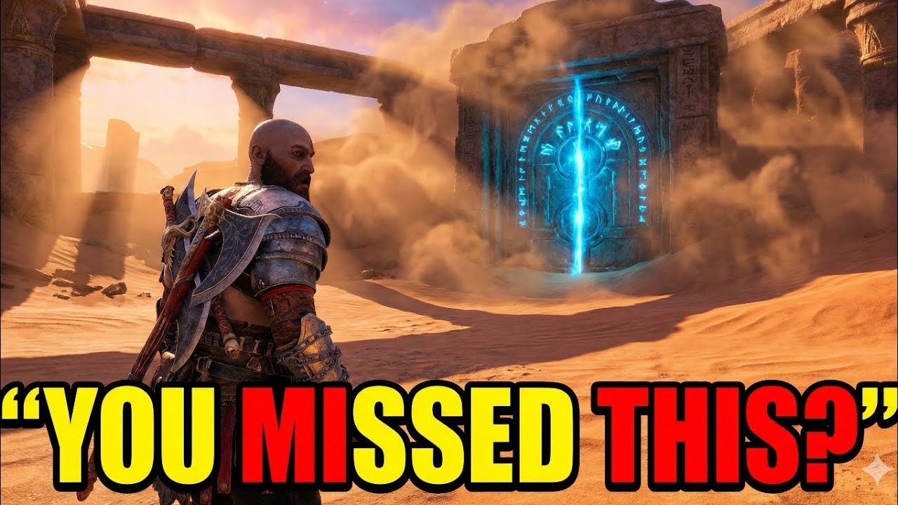 God of War Ragnarök – Secret Desert Door Mission Location (Complete Guide)
