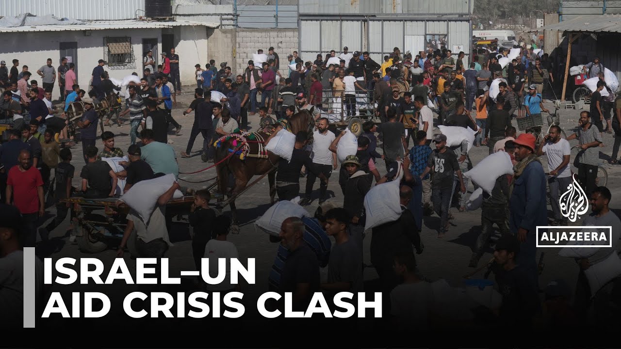 Israel says un failing to distribute aid: Humanitarian agencies pushing back on restrictions