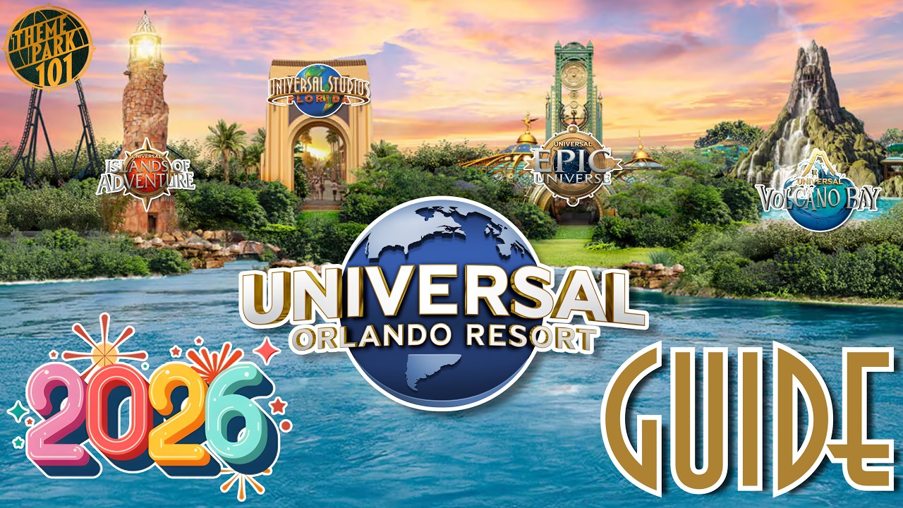 Universal Orlando Resort RIDES & ATTRACTIONS - 2026 - All 4 Theme Parks including Epic Universe