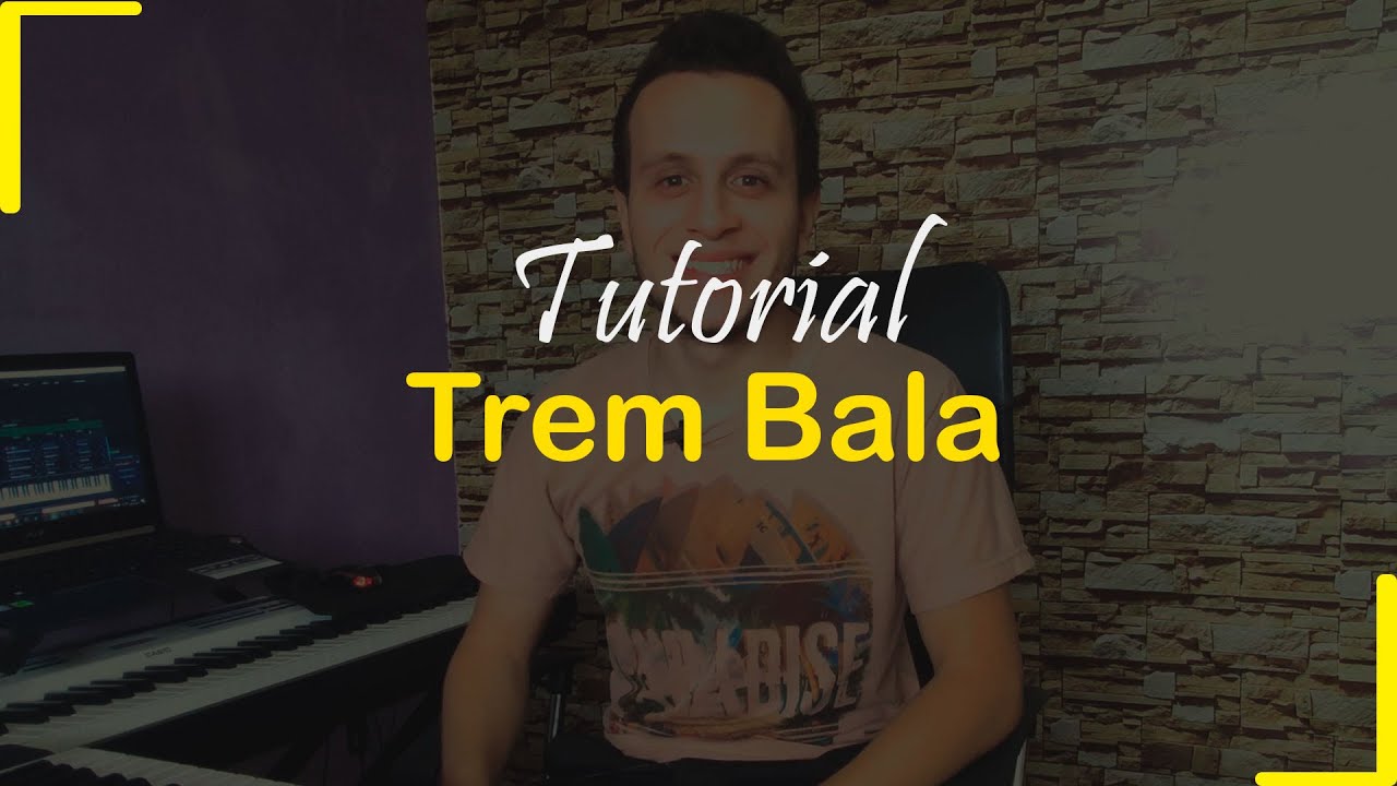 Trem Bala - Ana Vilela - Vídeo Aula de teclado