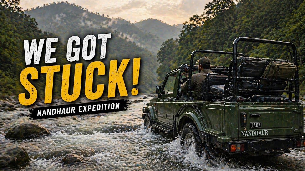 Extreme adventure at Nandhaur, Glad to be alive!