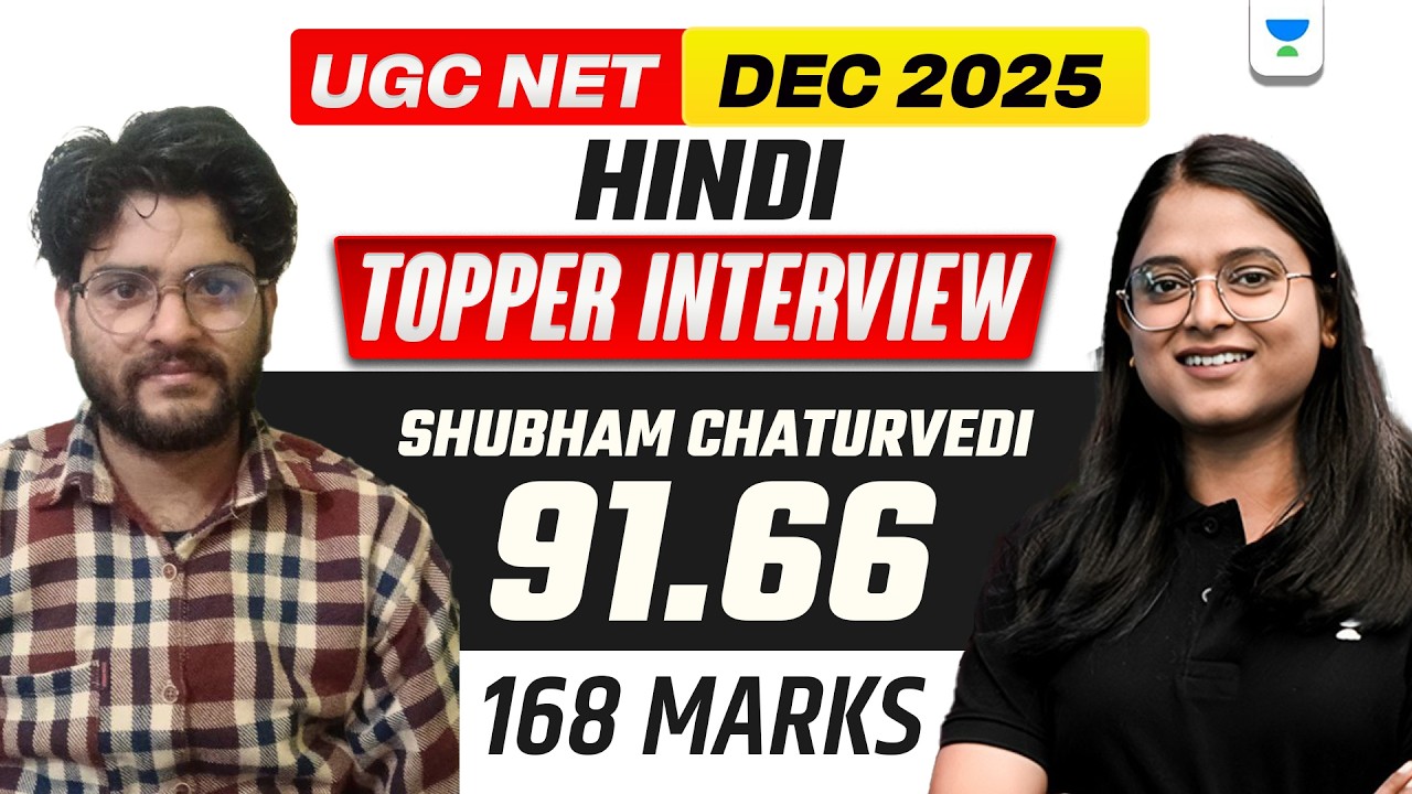 UGC NET Hindi Dec 2025 Rankers Interview | UGC NET Hindi Toppers Talk