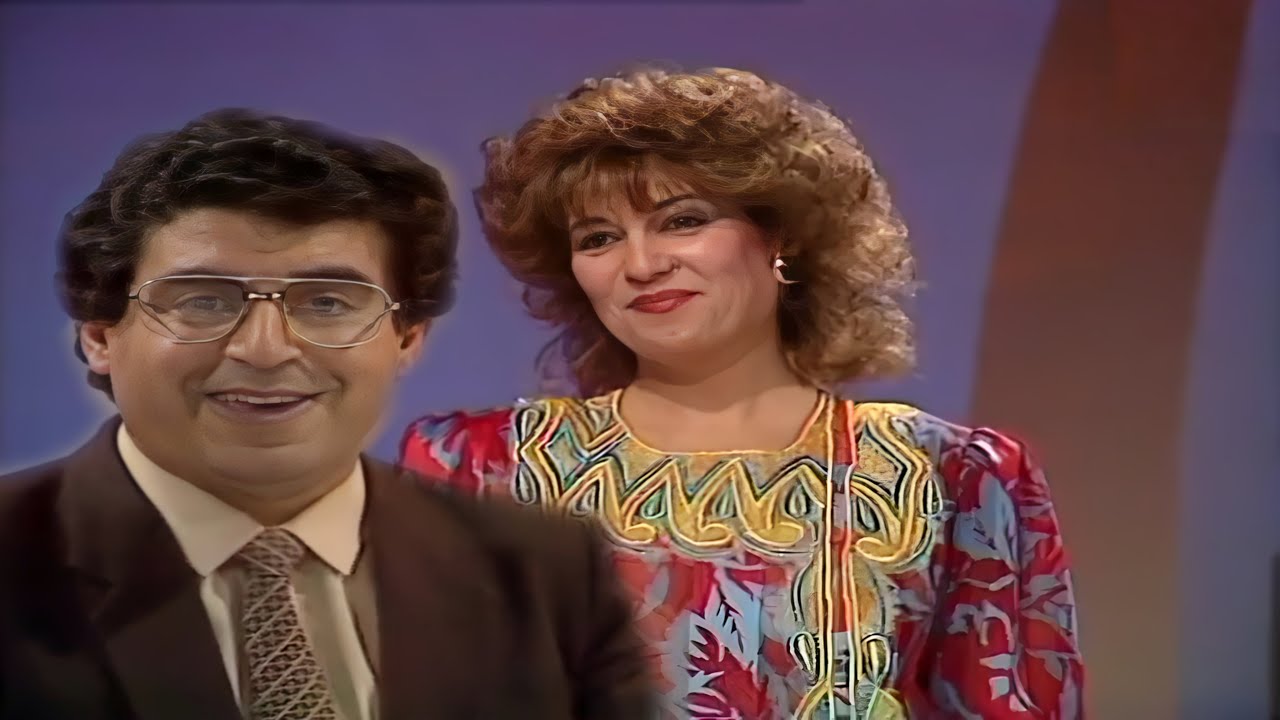 لقاء الفنانة القديرة منى واصف مع الراحل مروان صواف الكاتب السوري في برنامج ايام عالبال