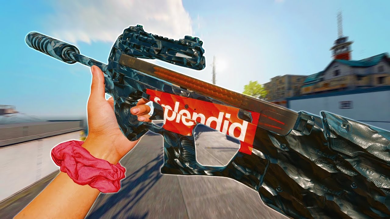 The BUFFED P90 is INSANE on Rebirth island 👑😍