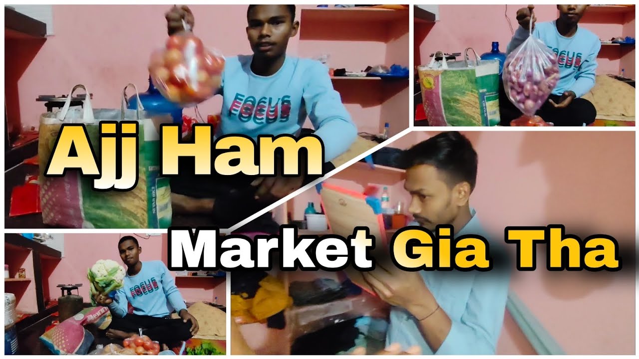 Aaj Ham Market Gaye Tha | Sabji Market Shopping Vlog 🥕🍅 | Daily Life Vlog