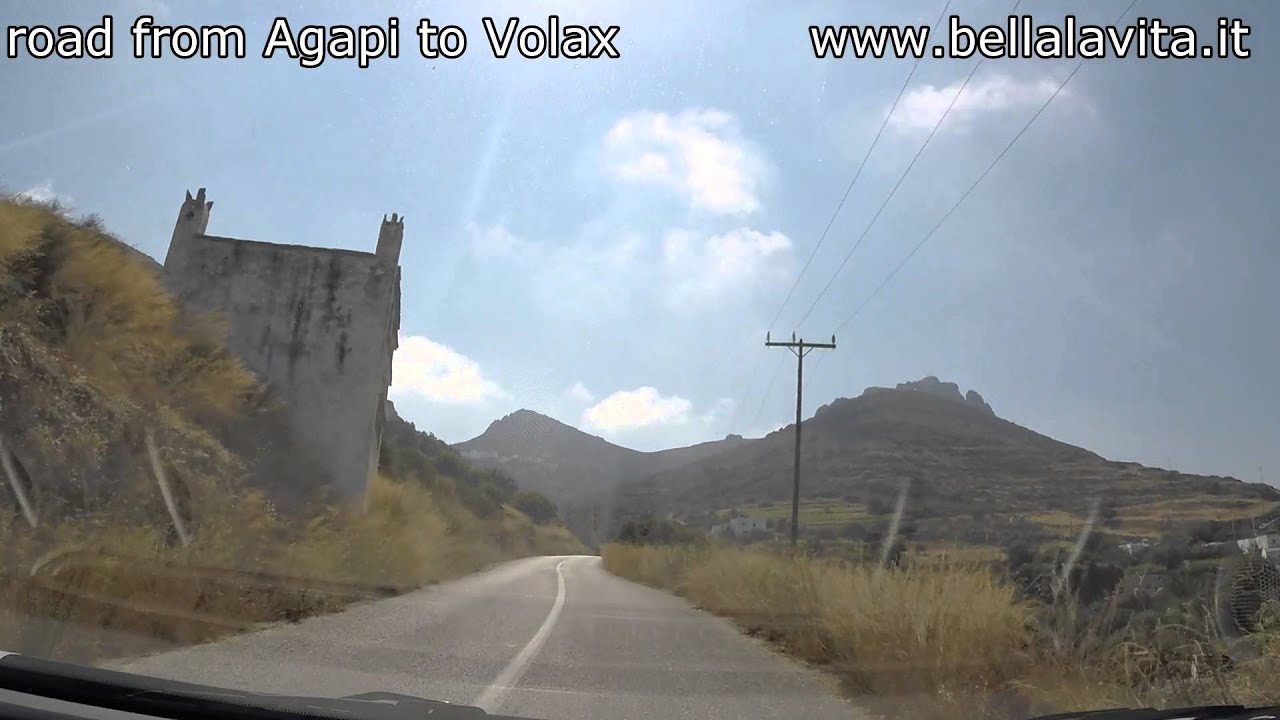 Tinos 2015 , road from Agapi to Volax