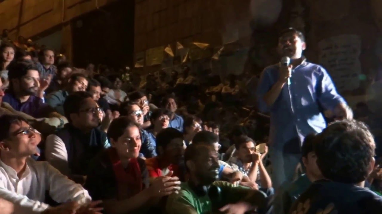Kanhaiya's Full Speech at Freedom Square, Ad Block,JNU on 20.03.2016 night
