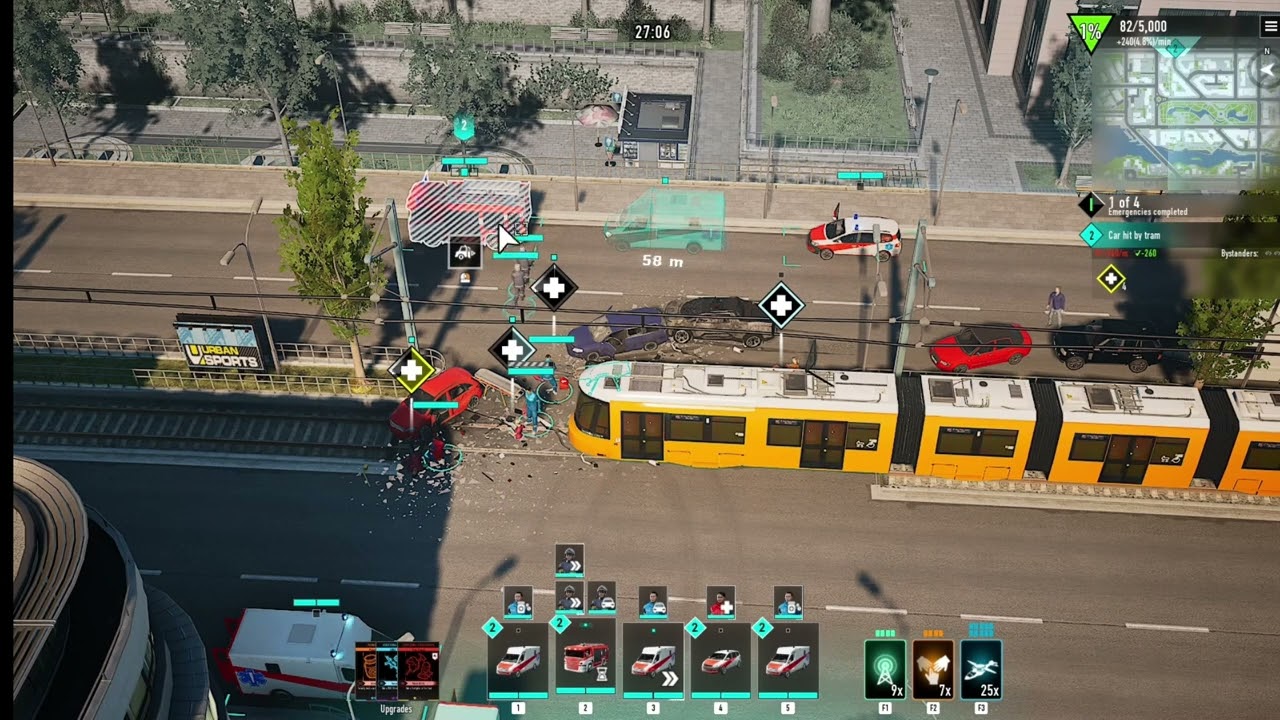 Emergency (Steam 2023) Gameplay. Lvl 19 Downtown.